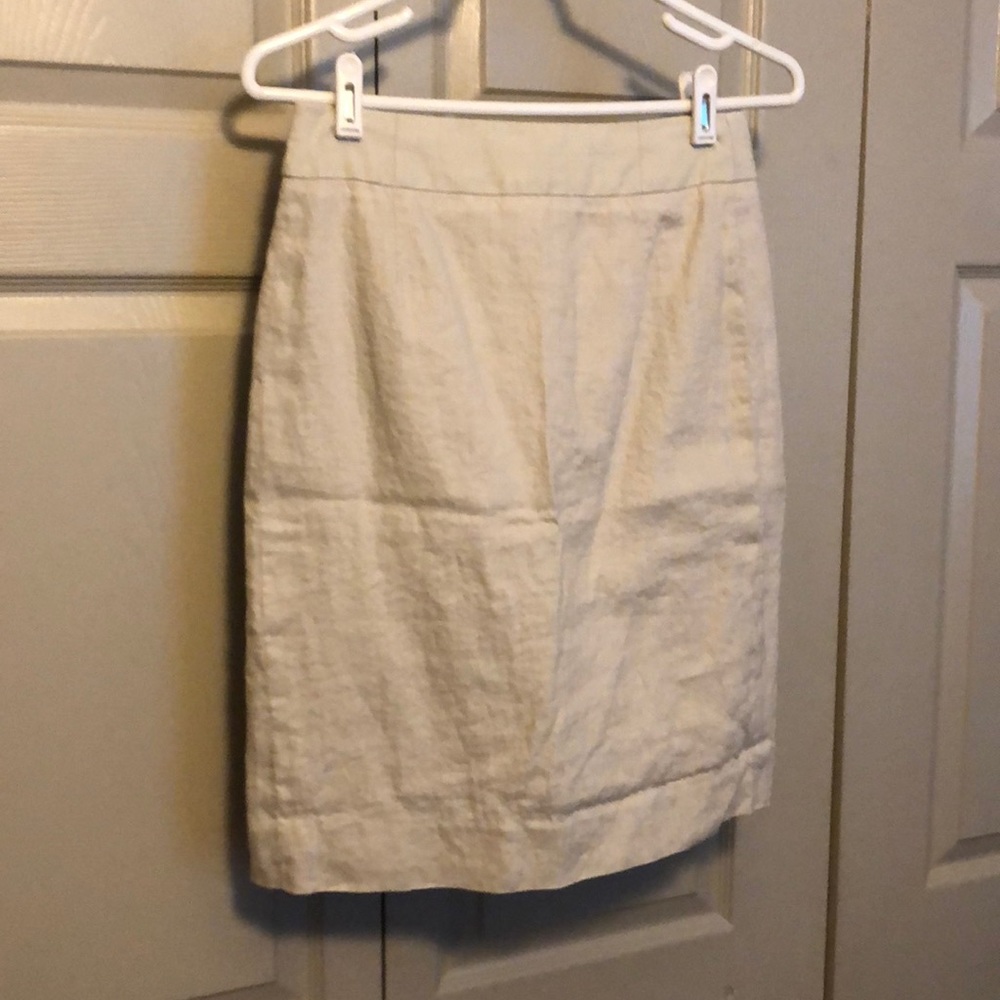 JCrew Linen Skirt